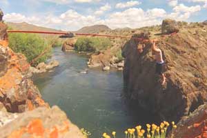 swimming hole in sun valley